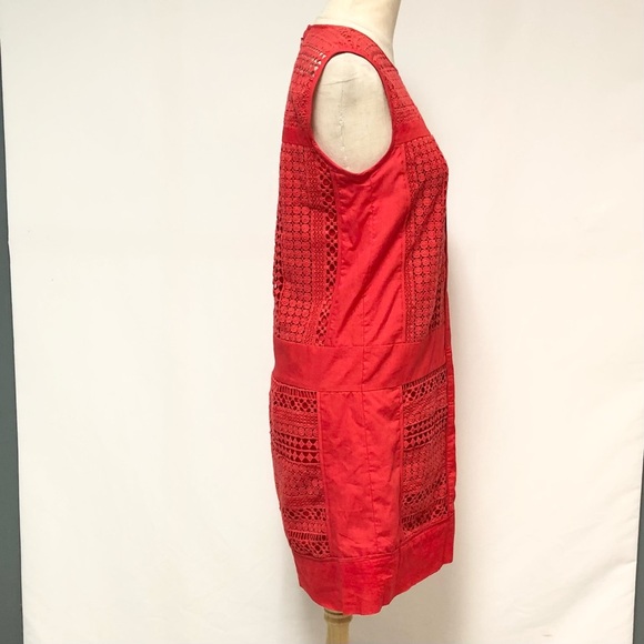 J. Crew Geo Lace Shift Dress Sz XS - Picture 8 of 12